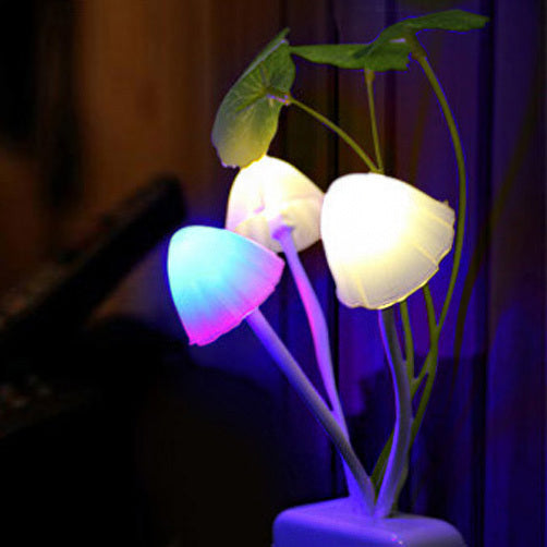 Color LED Mushroom Light, 3 Colors, With Sensor, Novelty, 220v 77183865 7aa8 4554 82c6 0d6cda548666