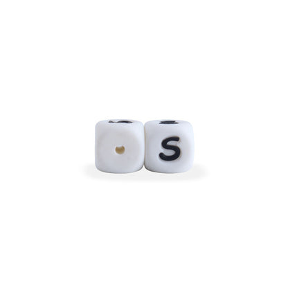 12mm Baby Products 26 Silicone English Alphabet Beads Teeth Accessories - HD Wireless Product #24