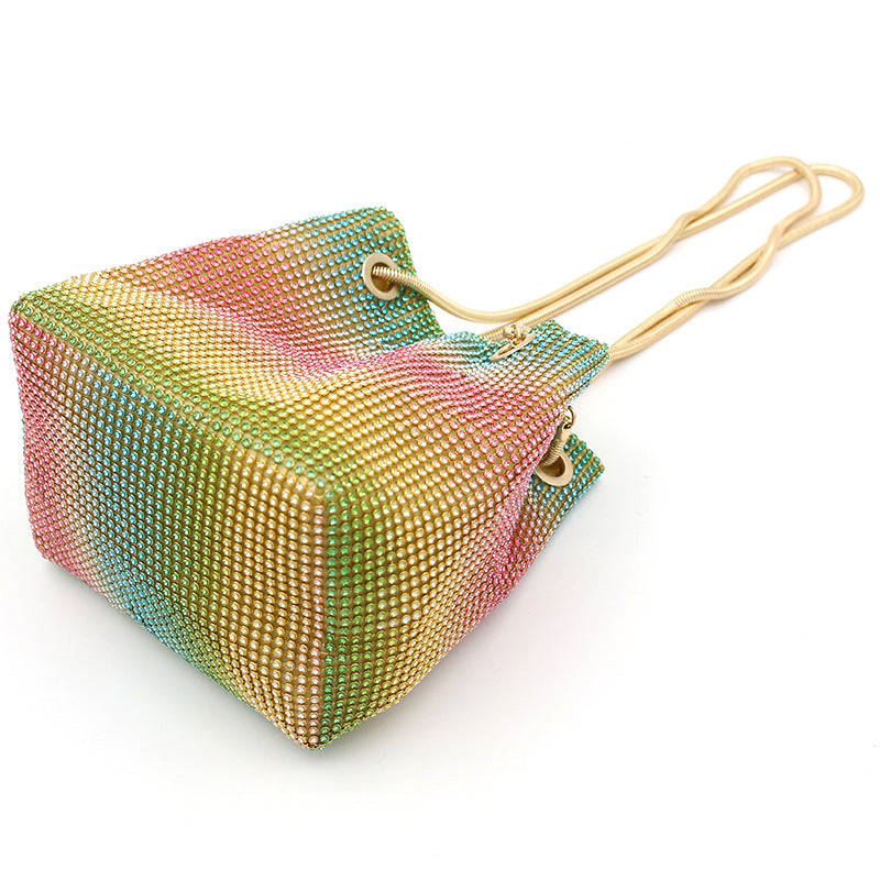 Net Red Rainbow Bucket Diamond Bag 77261131 a809 4a8f b050 1b33d0d97579