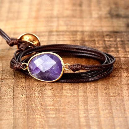 Amethyst ladies bracelet 772755176085