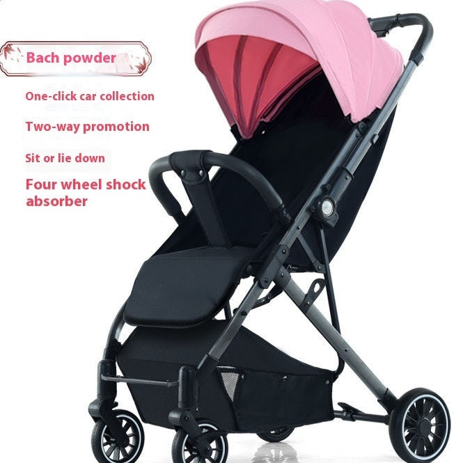 Pull Rod Type Summer Ultra-light Stroller Four Minus 77278fda e211 46b6 a454 754ac2fc2e4a fine