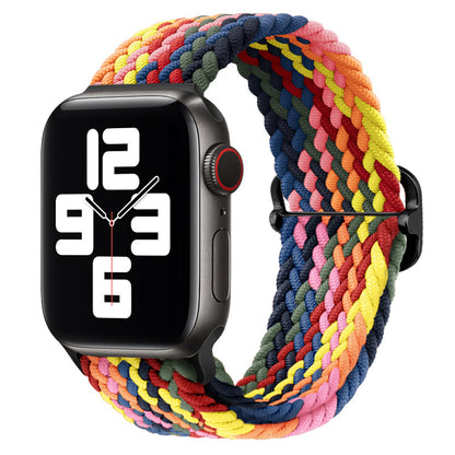 Double Loop Nylon Loop Woven Rainbow Watch Strap 772c4919 2271 45a0 adc9 a5d3f610618e