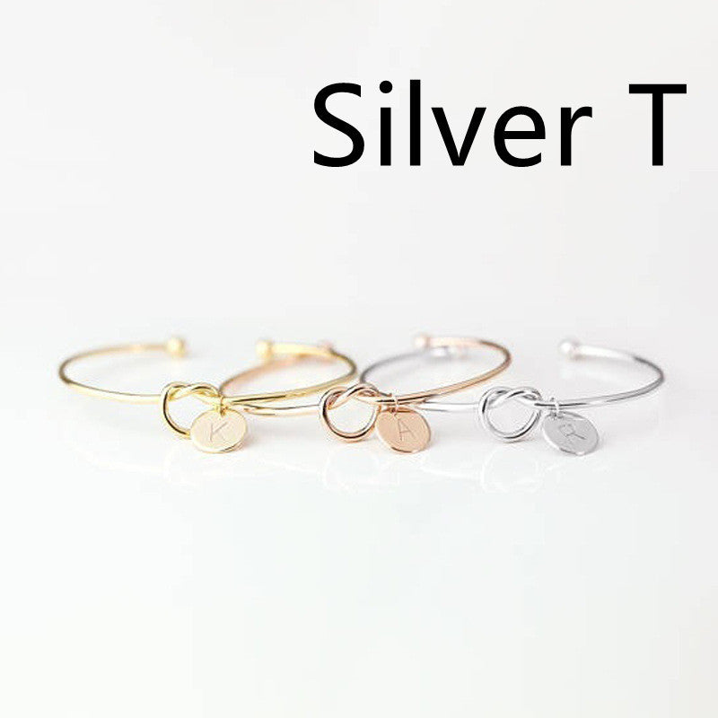 European And American Fashion Dead Knot Letter Bracelet 7733ad3a 4c70 4743 b689 bd372752b077