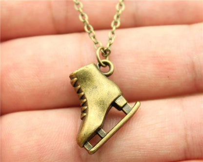 Skate alloy pendant necklace 7734613434122