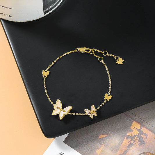 Micro inlaid zircon bracelet 77348664852