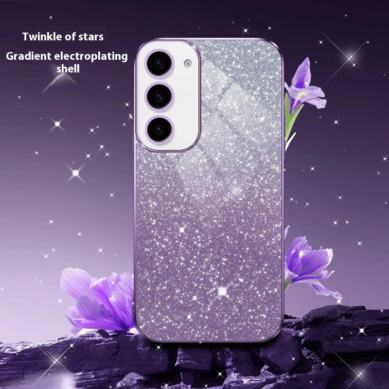 Electroplating Phone Case Gradient Protective Cover - 图片 2