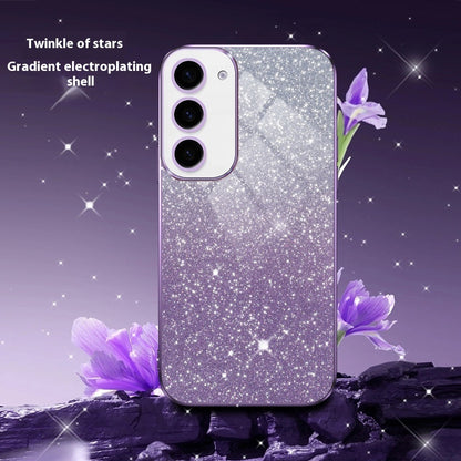 Electroplating Phone Case Gradient Protective Cover - 图片 2