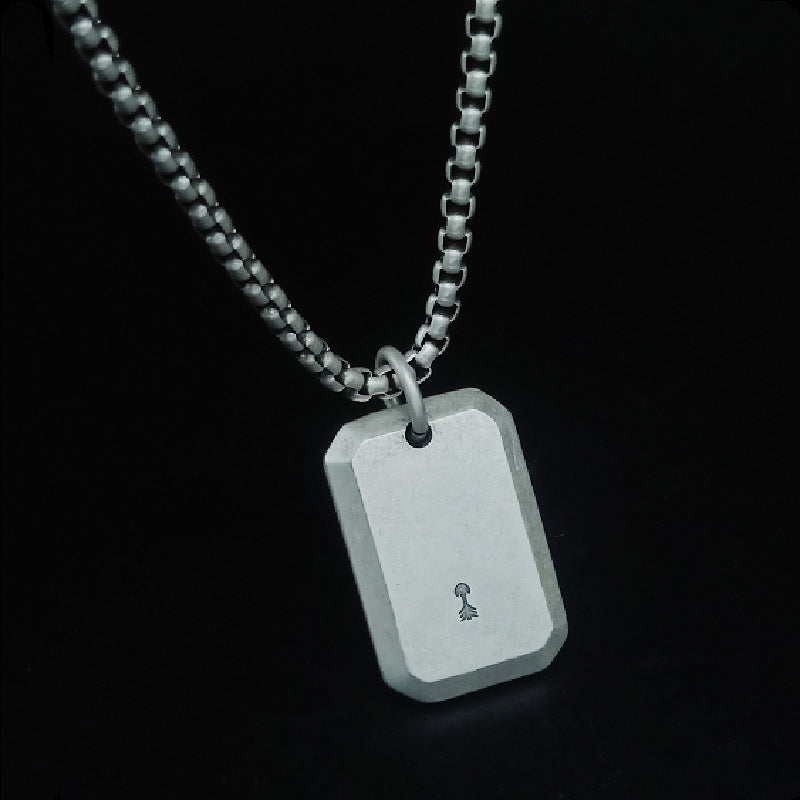 Fashion Retro Double-sided Lettering Pendant 77473ec5 a3ef 45dc aac9 b6c6c5a533b6