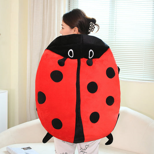 Wearable Ladybug Beetle Throw Pillow 774aa58a 40d7 4bfd a112 736d3b0eafb7