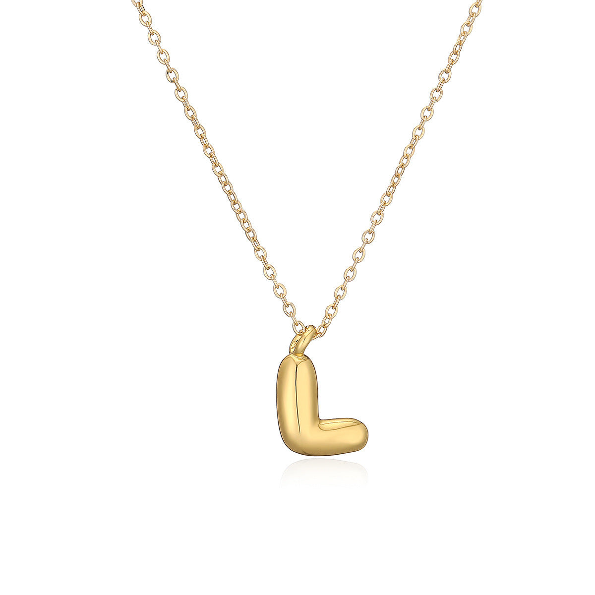 Copper Plated Gold 26 English Letters Pendant Necklace Niche Personality Clavicle Chain 775b7e34 9cb9 4bcc b136 5db4f9c9ed77