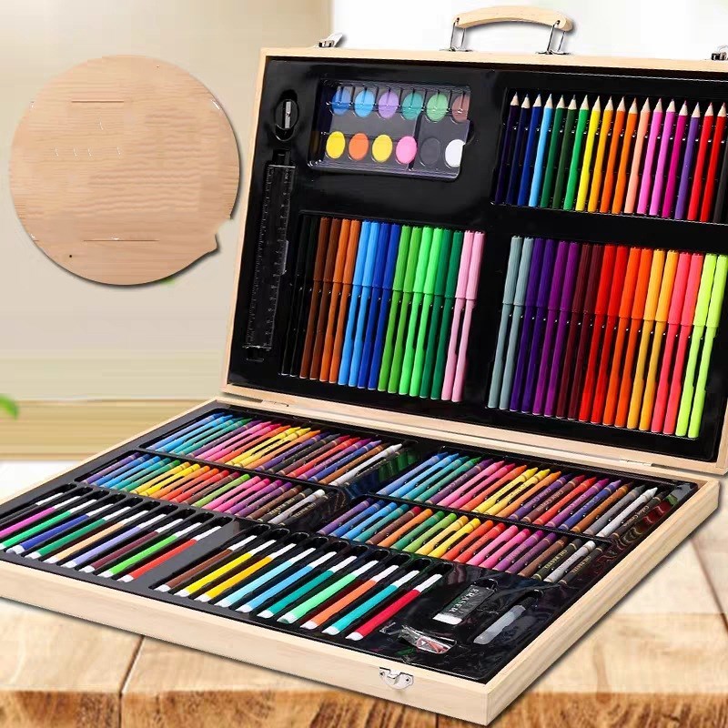 Watercolor pen stationery set 776322535250