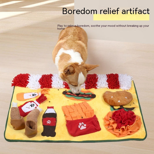 Pet Sniffing Mat Dog Foraging Food Storage Training Mat 7766e6f7 c127 43fc b5ba 6bae97028b5f