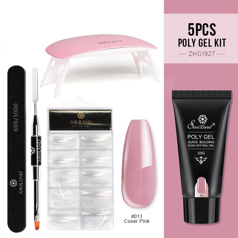 Quick Extension Gel Crystal Gel Nail Set 7768992005811