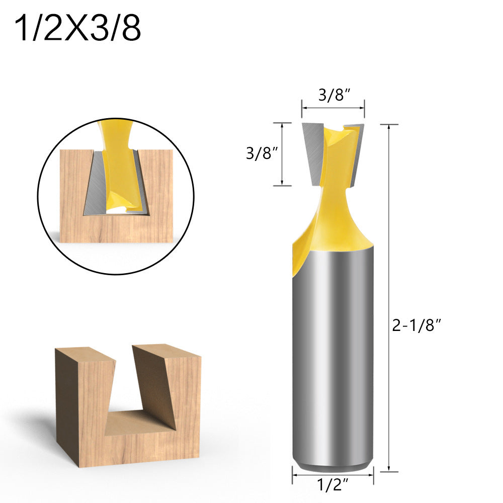 Five-piece Dovetail Woodworking Cutter Set 7774985006371 439fbd8c 80fa 4798 8601 bcffc89e791d