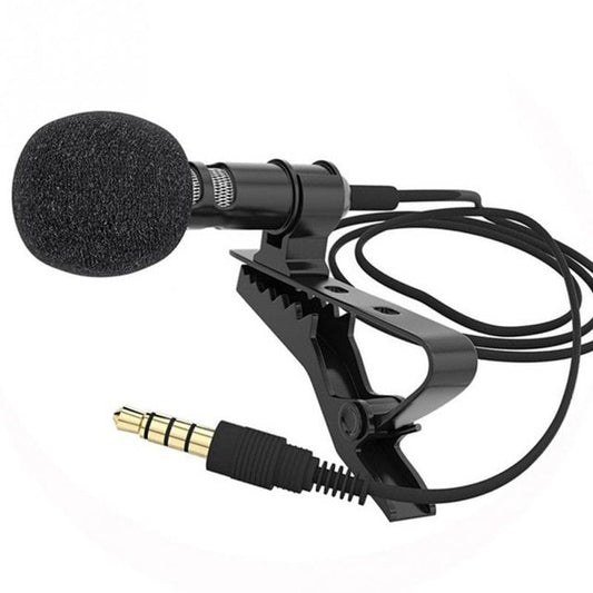 Portable clip Condenser Microphone Mobile Phone Universal 3.5MM 778093711635