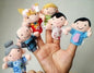 A set of 6 pieces of love each other, a family of fingers, a family of six early childhood puppet toys - HD Wireless Product #4