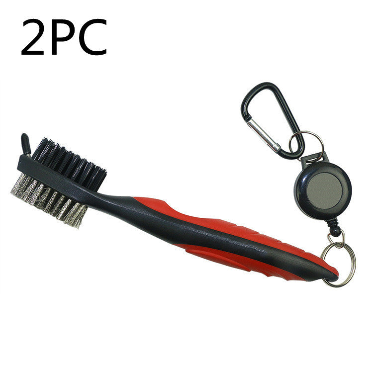Double-sided brush for golf swing 778d829e ddb6 4a94 a995 a5c8c2f3e9b7