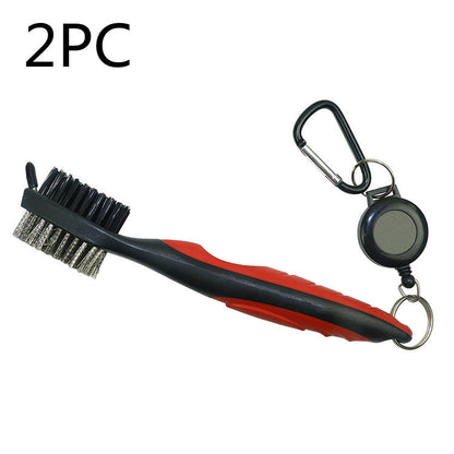 Double-sided brush for golf swing 778d829e ddb6 4a94 a995 a5c8c2f3e9b7