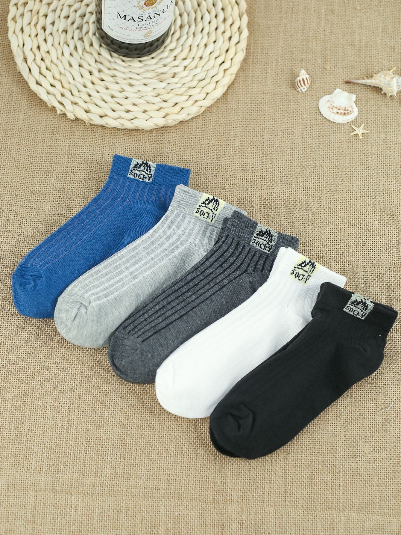 Summer Thin And All-matching Socks Polyester Cotton Low Top 7794a0e5 d6db 47f9 9c75 e0d4d0f41df0