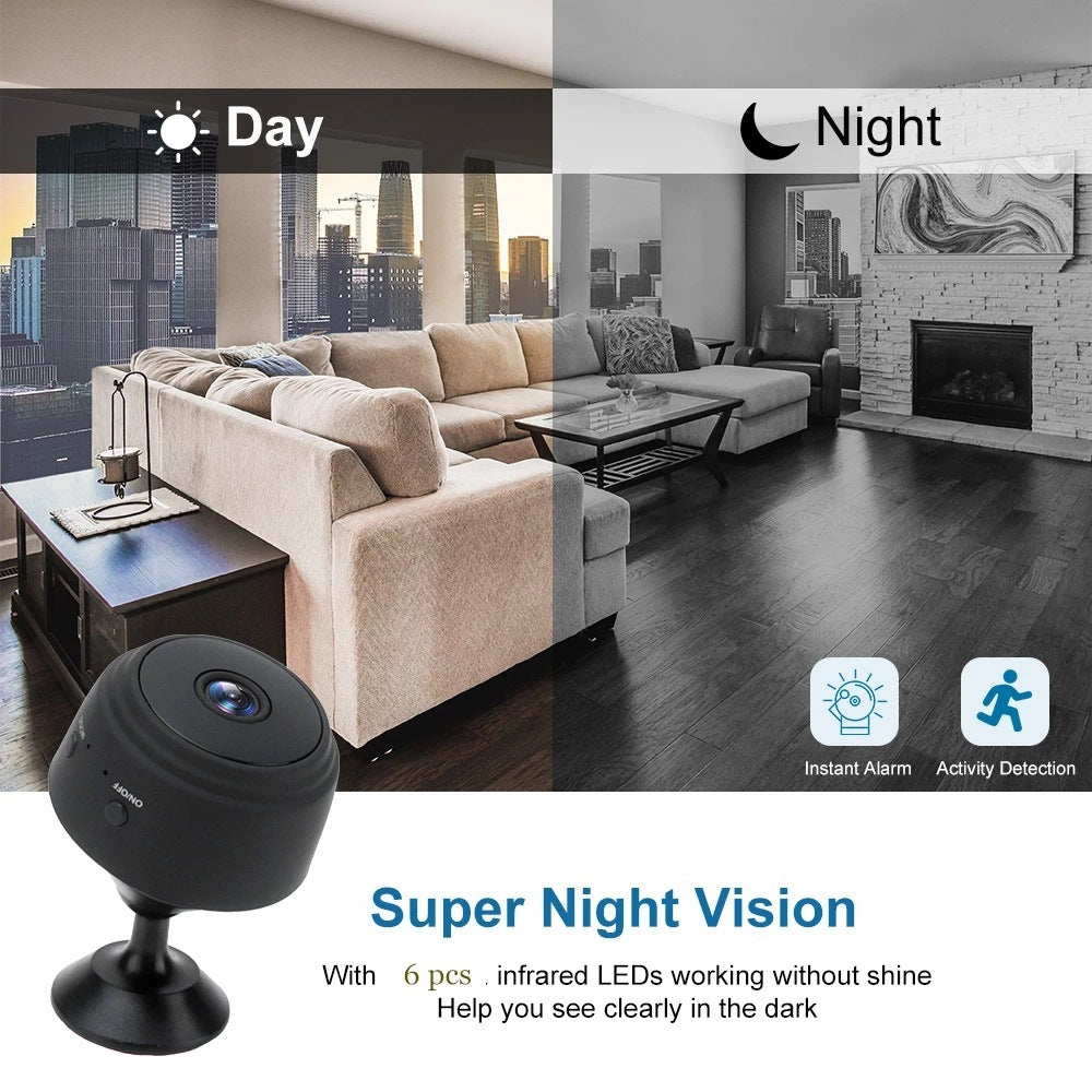 A9 Magnetic Suction Security Camera HD Camera Smart Infrared Night Vision Home 779c80be cad0 4bb9 adaa 413097f27907