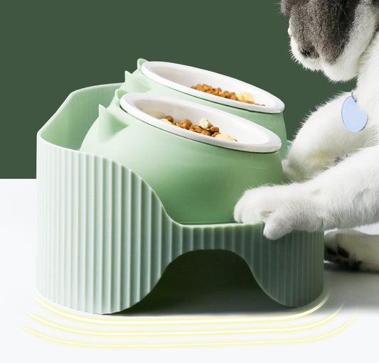Pet Cat Bowl Ceramic Food Bowl Protect Cervical Spine Food Bowl Food Bowl 77a23afb a138 4e24 be87 3def3281f04e