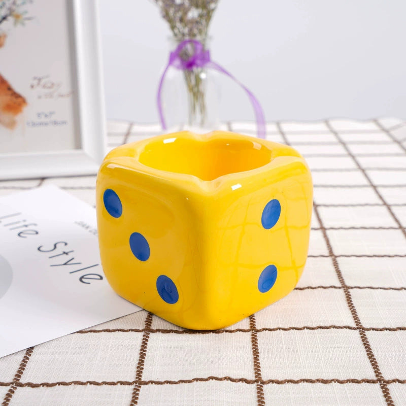 Place Dice Personalized Office Ashtray 77b47876 288a 41cc 87ff 5aec8f4329f7