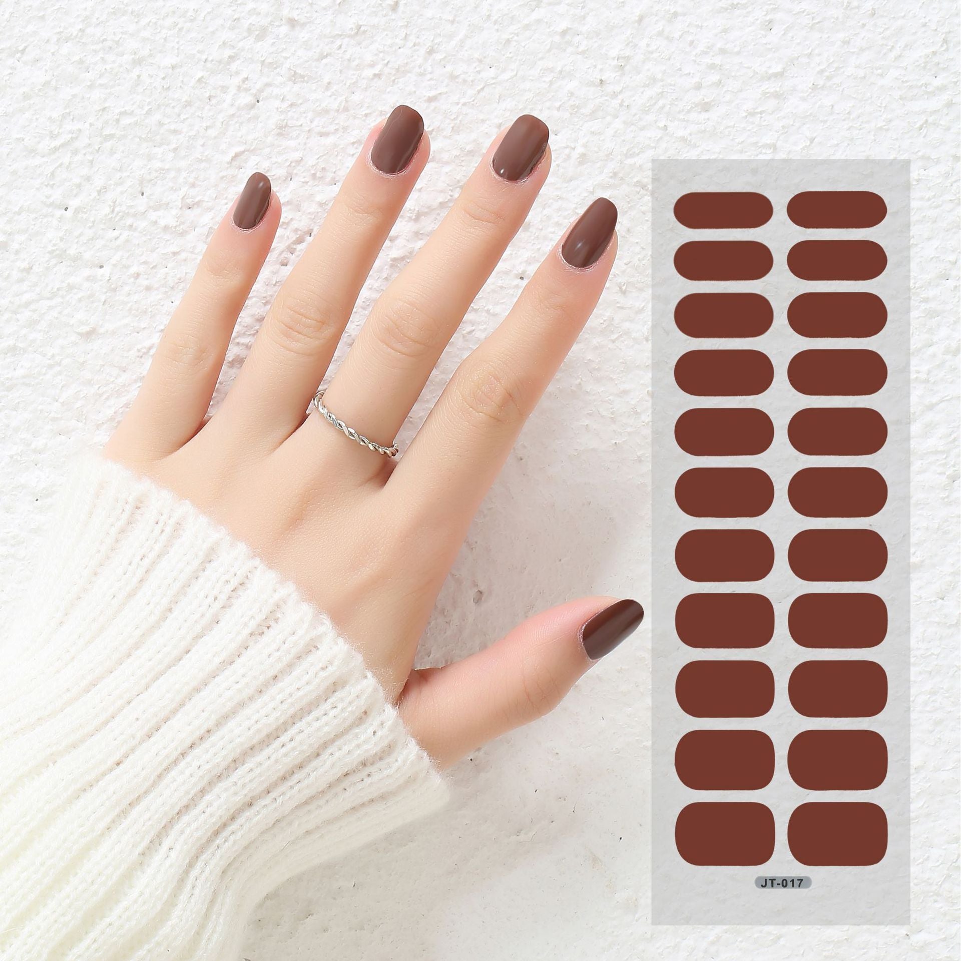 Thermal Semi-curing Nail Beauty Full Stickers Phototherapy Gel 77c21b4f 357b 4592 b1fb 668334fe7d77