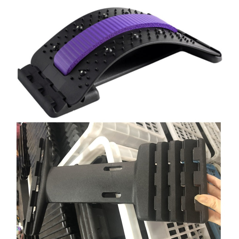 Back Stretcher Adjustable Back Cracker Massage Waist Neck Fitness Lumbar Cervical Spine Support Pain Relief 77d81f09 4dec 4dc