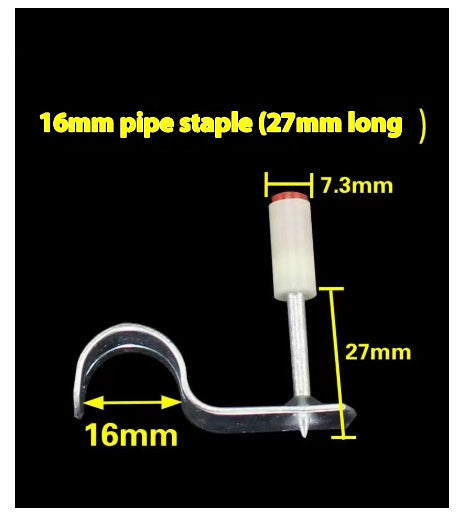 Ceiling Integrated Nail Gun Ceiling Water Pipe Tube Fixed Silencer Fastener 77dd1308 d182 43d1 901a 21f1e662f229