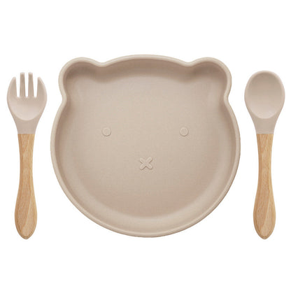 Food Supplement Tableware Set Silicone Spork Baby Products Bear Silicone Tableware 77e43fd0 5e84 4a63 bed2 caf76f93f340