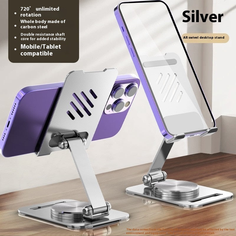 Aluminum Alloy Mobile Phone Holder Lazy Folding Rotation - 图片 16