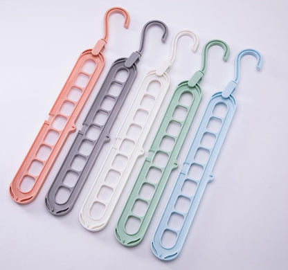 9-hole Clothes Hanger Organizer Space Saving Hanger - HD Wireless Product #1