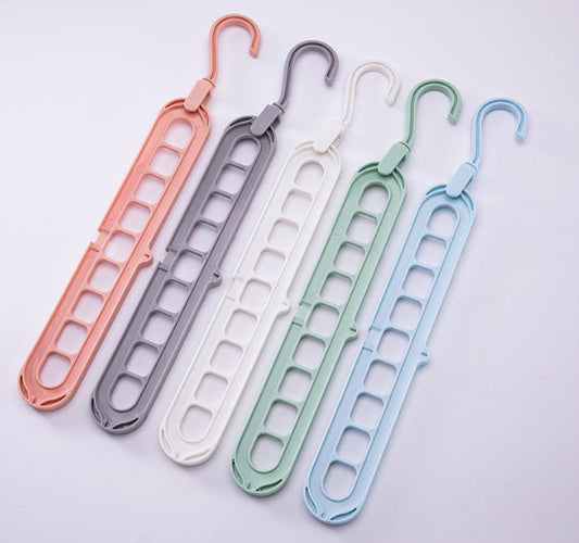 9-hole Clothes Hanger Organizer Space Saving Hanger - HD Wireless Product #1