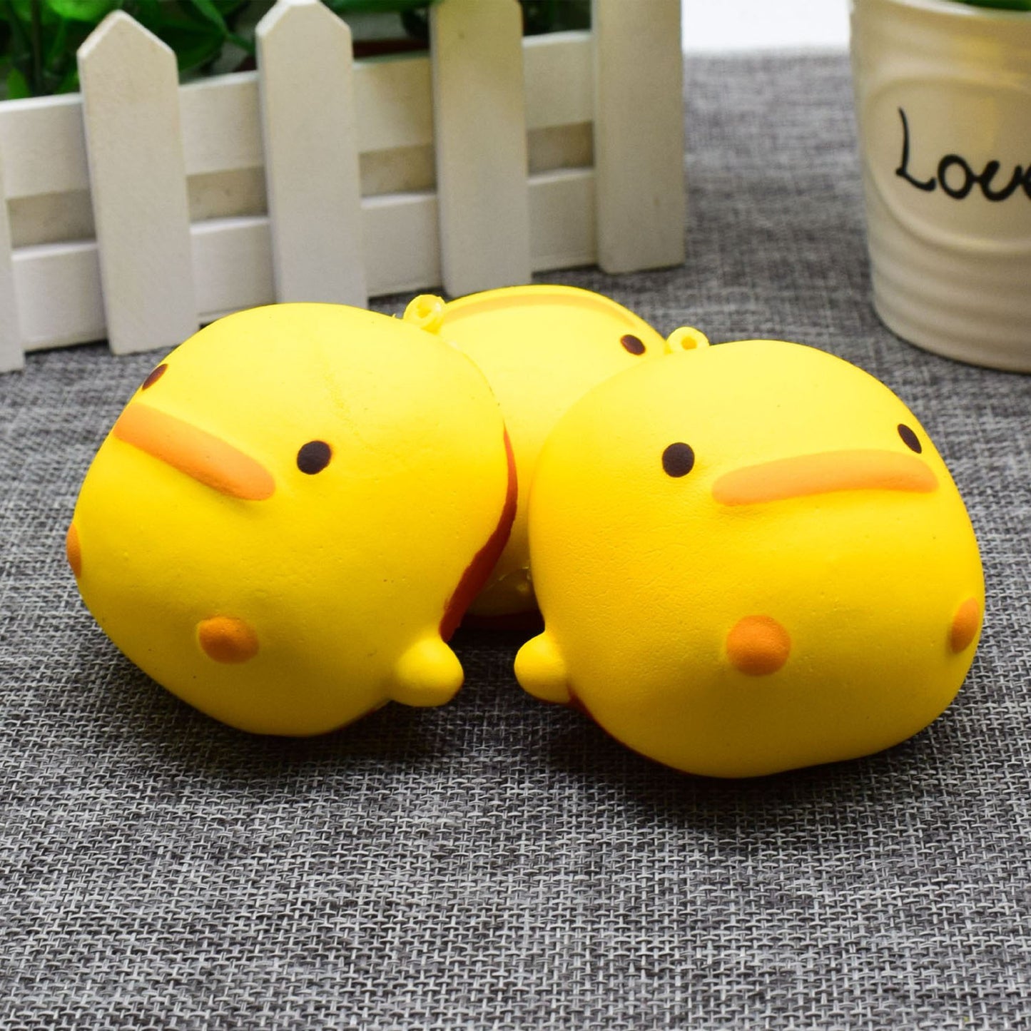 Little yellow duck toy 781382954200