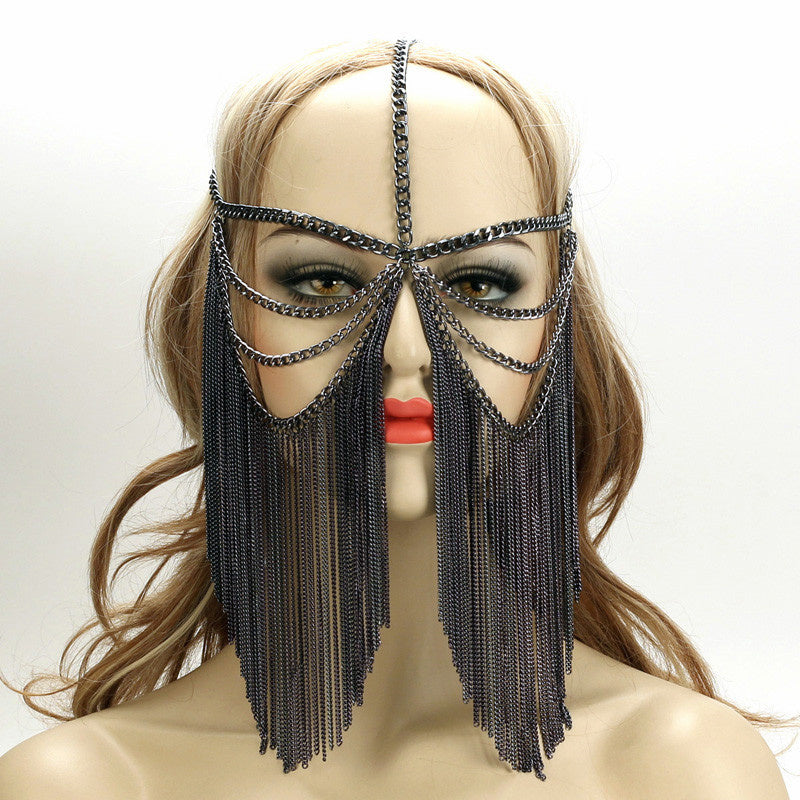 Fringed headdress hair accessories 781644918576