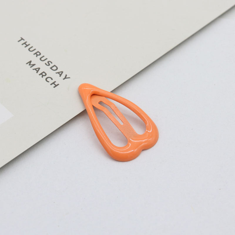 Oil Dripping Spray Paint Side Clip Bang Clip Love Children's Hair Accessories 781eb6ea 9df7 4e44 80c3 58de62a4c8f6