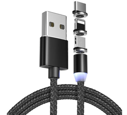 Three-in-one Magnetic Charging Cable - 图片 2