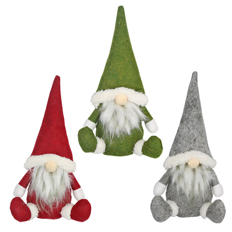 Christmas Faceless Old Man Doll Window Decoration 784850818007