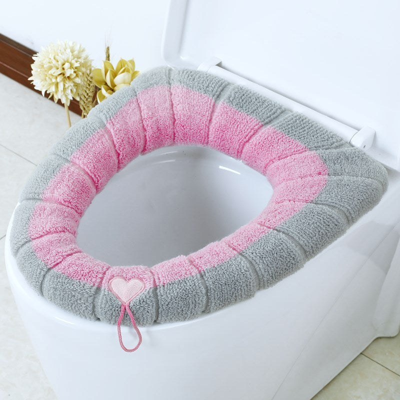 Elastic Thickened Toilet Washer O-shaped U-shaped V-shaped General Seat Cushion 784c0ff5 d9a0 4fdd ac80 5fa00c4cd245