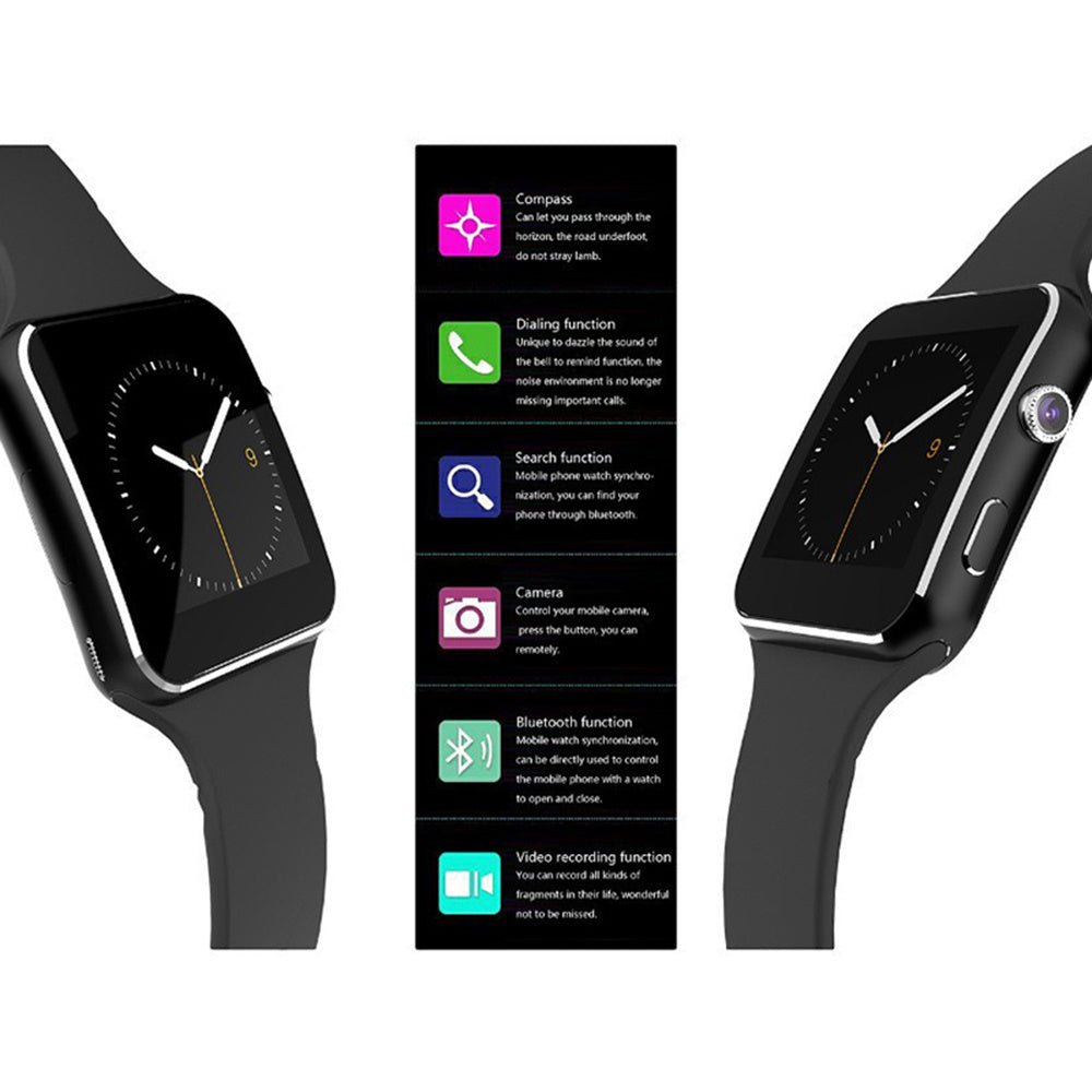 New Arrival Smart Watch with Camera Touch Screen Support 7854242618407