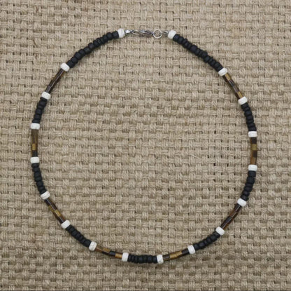 Men's Beaded Tribal Necklace Coir Surf 7859194f 395d 4316 9c1f 1adb334bef95