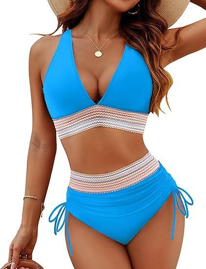 Fashion Women's High Waist Bikini Split Suit 785cd739 3278 4812 a6b7 39452c66e5b4