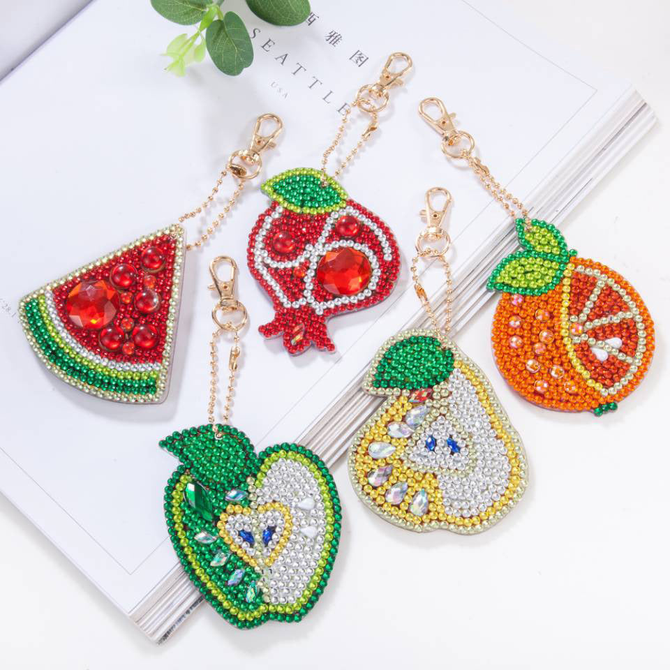 Special-shaped Diamond Painting Keychain Creative Children's Gift Cartoon Bird Bag Decoration Pendant 785d4299 7256 493e 86b7