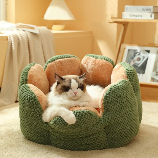 Soft And Warm Cactus Petal Pet Nest 7860e6e0 48b4 4bc7 839e 48c297d20edc