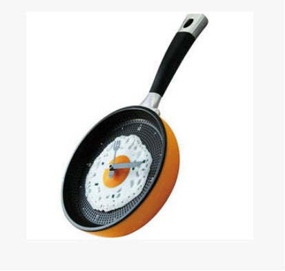 Boiled egg pot wall clock 7866086615922