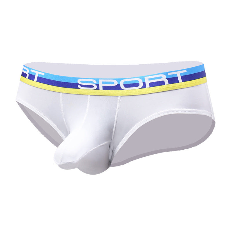 Sexy Three-dimensional Bullet Separation Bag Men's Underwear Panties Nylon Breathable Elastic Ice Silk Fabric 787b9b27 560d 4
