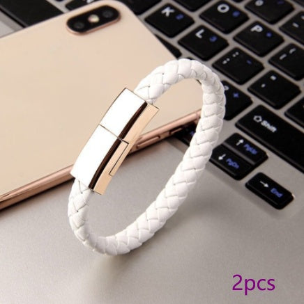 New Bracelet Charger USB Charging Cable Data Charging Cord For IPhone14 13 Max USB C Cable For Phone Micro Cable - 图片 16