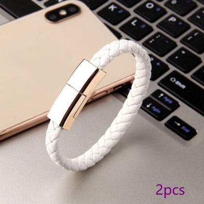 New Bracelet Charger USB Charging Cable Data Charging Cord For IPhone14 13 Max USB C Cable For Phone Micro Cable - 图片 16