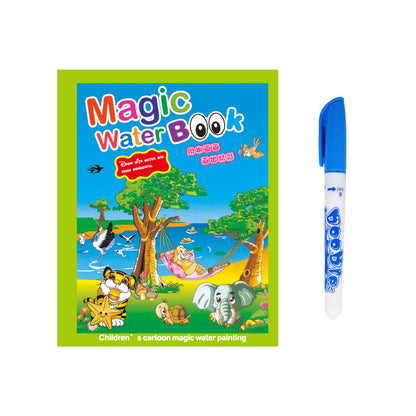 Children's Creative Magic  Water Painting Book 789862407288