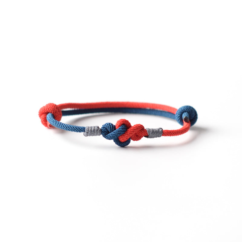 Simple Hand-woven Color Matching Ruyi Knot Carrying Strap 78a06223 750f 4a54 9450 c5f950480eaf